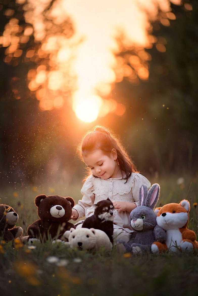 Ensaio infantil criado com IA